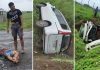 Intoxicated Driver Escapes Injury from Accident, but gets Knocked Out by his Brother