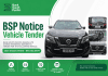BSP Notice-Vehicle Tender BSP Notice-Vehicle Tender