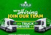 JOIN THE TAULA TEAM – TRUCK DRIVER
